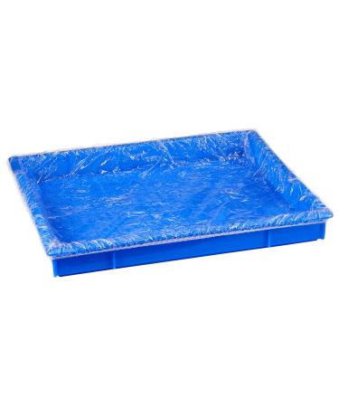 50 Pieces Cage Liners for Small Animals Disposable Hamster Tray Liner Clear Plastic Box Liner Leak Proof Guinea Pig Cage Liner Bag Litter Toilet Film for Rabbit Bunny Hamster Hedgehog Cage