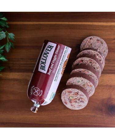 Rollover Wheat Free Beef & Veggie Dog Food - 454 g 454 g (Pack of 1) - Buy Online on SooperMarket.com