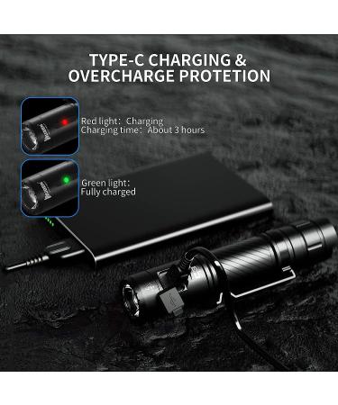WUBEN C3 Flashlight | 1200 Lumens Rechargeable Tactical LED Flashlight | 6 Modes, IP68 Waterproof, Pocket-Sized EDC Light for Emergency, Rescue, Hunting - Buy Online on SooperMarket.com
