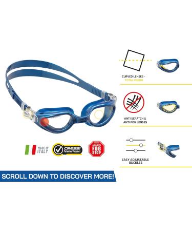 Cressi Adult Premium Swimming Goggles - Right Black | International Shipping Available - Buy Online on SooperMarket.com
