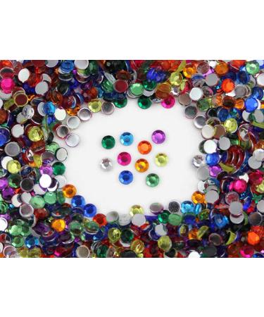 KraftGenius Allstarco 10mm SS48 Purple Amethyst Self Adhesive Acrylic Rhinestones - 250PCS Stick On Body Jewels for DIY Crafts - 5 Sheets - Buy Online on SooperMarket.com
