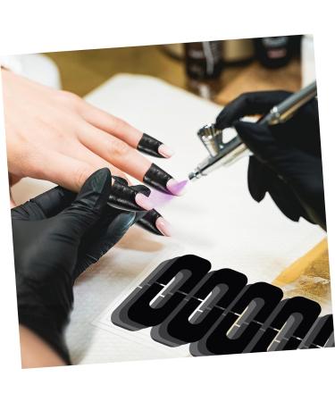 FRCOLOR 400 Sheets Nail Art Anti Spill Stickers Nail Polish Nail Protection for Painting Nails Nail Tape Nail Care Tools Protection Tearable 3.00X2.50X0.10CMx4pcs As Shown X 4 Pieces - Buy Online on SooperMarket.com