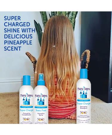 Fairy Tales Tangle Tamer Kids Shampoo & Conditioner 32oz Set - Gentle Hair Care for Children - Buy Online on SooperMarket.com