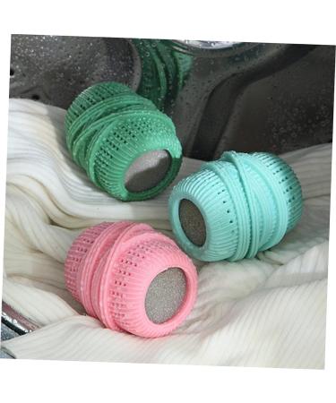 3Pcs/Set Washing Machine Laundry Ball Reusable Fabric Softener Dispenser Laundry Balls for Removal Washer Ball Dryer Washing Laundry Washing Sponge Household Substitute (3Pcs) - Buy Online on SooperMarket.com