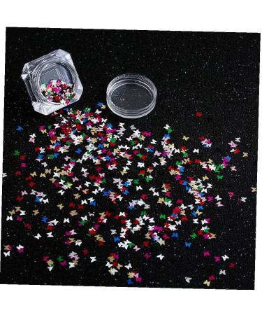 1 Box Nails Art Pretty Nail Art Flakes Glitter Sequins Sparkle Colorful Paillette Craft Diy Decorations - Buy Online on SooperMarket.com