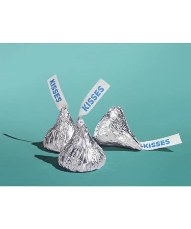 Hershey's Kisses Silver Foil Milk Chocolate Candy Bulk - 66.7 oz Bag (400 Pieces) - Buy Online on SooperMarket.com