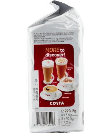 Tassimo Costa Latte Coffee Pods 1x 8 - Buy Online on SooperMarket.com