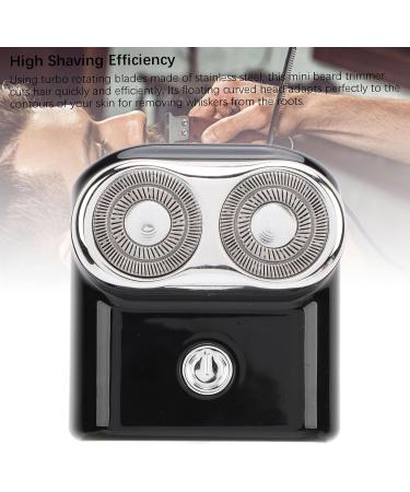 Mini Rotary Beard & Body Hair Trimmer - Cordless Portable Type C Charging | Ideal for Home & Travel Grooming - Buy Online on SooperMarket.com