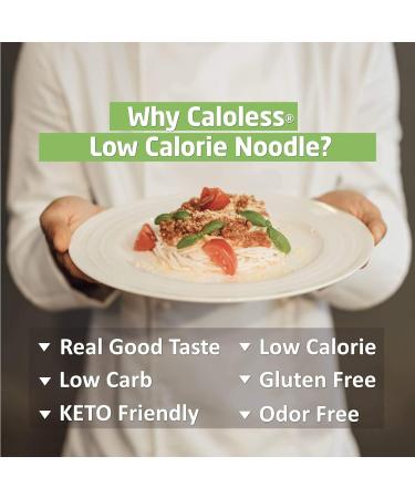 Caloless Konjac Shirataki Noodles 6-Pack - Low Calorie Healthy Food (Tom Yum) | Gluten Free Keto Snacks Non GMO | Diabetic Miracle Noodle Pasta Variety Pack - 13.4oz (Pack of 6) - Buy Online on SooperMarket.com