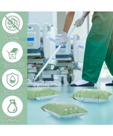 PerKoop 100 Pcs Extra Thick Large Adult Diaper Disposable Bags Odor Tight Sealing Disposal Bags Tear Resistance Sanitary Bag for Feminine Products Prevents Leakage Incontinence Unscented Diaper Sacks - Buy Online on SooperMarket.com