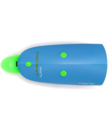 Mini Nano Kids Bike & Scooter Horn - 15 Sound Effects, 3 Light Settings - Blue/Green - Buy Online on SooperMarket.com