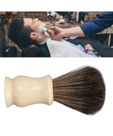 Portable Synthetic Beard Brush with Resin Handle - Effective Beard Cleaning & Shaving Removal Tool for Neck Care - Buy Online on SooperMarket.com
