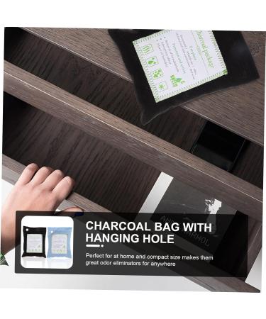 Minkissy 2 Pack Charcoal Bags - Car Odor Removal & Natural Freshener for Home - Odor Absorber for Vehicles - Buy Online on SooperMarket.com