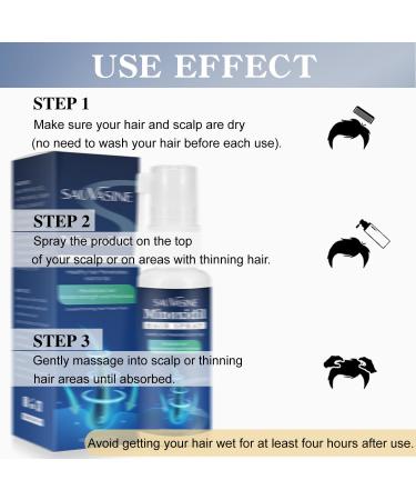 Buy 5% Minoxidil Hair Growth Spray for Men & Women | Anti Hair Loss Treatment | 2 Month Supply | Extra Strength Scalp Solution for Thicker Stronger Hair - Buy Online on SooperMarket.com