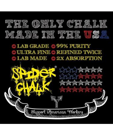 8oz USA-Made Gym Chalk Mega Block for Powerlifting, Weightlifting, CrossFit - Lasts 2X Longer - Buy Online on SooperMarket.com