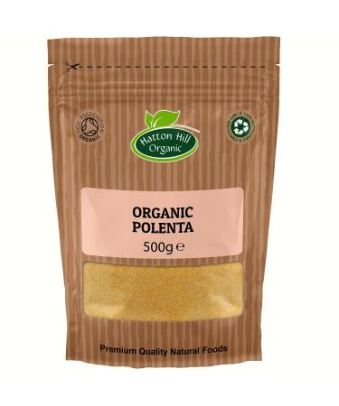 Organic Polenta 500g by Hatton Hill Organic - Free UK Delivery
