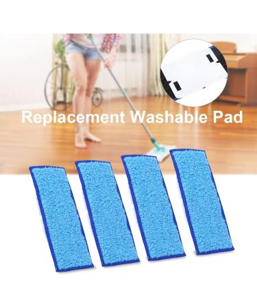 Replacement Washable Pad 10 Pcs Paste Cleaning Cloth Replacement Washable Wet Dry Mopping Pads for Jet 240/241 for Hardwood(Blue) - Buy Online on SooperMarket.com