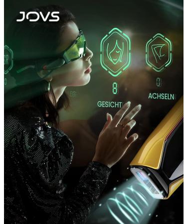 Jovs X IPL Hair Removal Device | Painless 3-in-1 Permanent Solution for Body Face & Intimate Areas | Alternative to Laser for Men & Women - Buy Online on SooperMarket.com