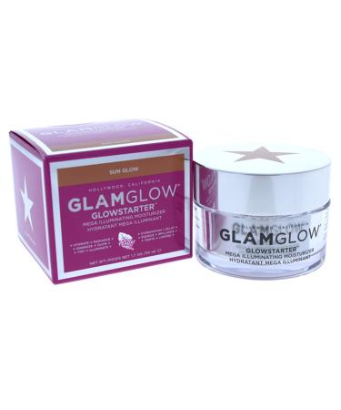 Glamglow Glow Starter Mega Illuminating Moisturizer  Sun Glow  1.7 Ounce