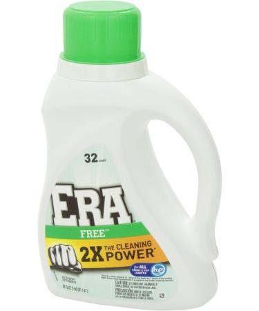 Buy Era 2x Ultra Free Liquid Detergent - 32 Loads 50 Fl Oz - Eco-Friendly & Effective International Shipping - Buy Online on SooperMarket.com