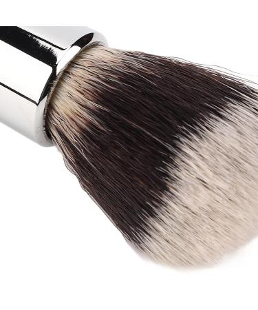 Men's Shaving Beard Brush - Handcrafted Nylon Foam Brush with Metal Handle | Effective Grooming Tool for Home & Travel - Buy Online on SooperMarket.com