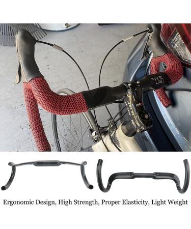 RXL SL Carbon Road Bike Handlebar 31.8mm - 420mm Black Matte Drop Bars - Buy Online on SooperMarket.com