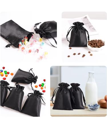BeiLaad 4X6" Satin Gift Bags (Black) - Buy Online on SooperMarket.com