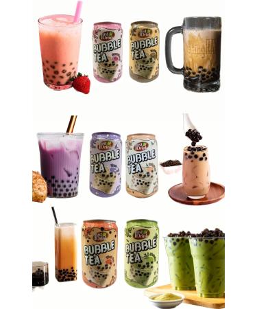 BUBBLE TEA Strawberry Flavour 315ml (Just Drink) (Pack of 6) - Buy Online on SooperMarket.com
