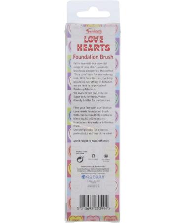 Love Hearts Filled Foundation Brush Foundation Brush Foundation Brush - Buy Online on SooperMarket.com