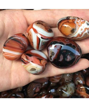 Crystal Rough Natural Smooth Agate Stone Crystal Geode Specimen Madagascar Craft Decor (Size : 4-5cm) - Buy Online on SooperMarket.com