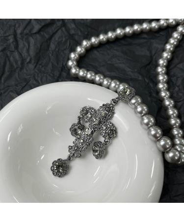 OralGos Palace Style Gothic Necklace - Handmade Crucifix Pendant for Daily Wear | Unique Metal Jewelry - Buy Online on SooperMarket.com