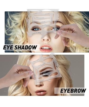Variety of Shapes Quick Make-Up Stencils: Eyeliner Molds & Template for Easy Eyeshadow Application - Buy Online on SooperMarket.com
