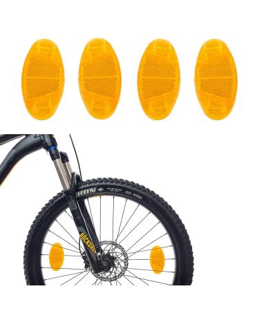 Xiwupo spoke cat eyes reflectors bike reflectors bike reflector bicycle bicycle reflector bike reflectors set 4er set unisex