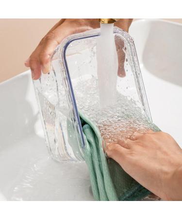 1100ml Laundry Detergent Dispenser Large Capacity Liquid Detergent Dispenser with Measuring Cup Washing Powder Container - Buy Online on SooperMarket.com