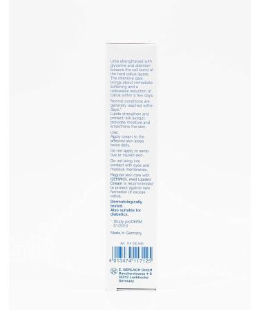 GEHWOL Med Callus Cream 2.6 oz - Professional Foot Care Solution - Buy Online on SooperMarket.com