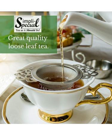 Rose Earl Grey Naturally Flavoured Black Loose Leaf Tea by Simpli-Special for Hot or Iced Tea (100g in Resealable Pouch) - Buy Online on SooperMarket.com