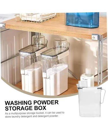 HAPINARY 3pcs Laundry Storage Box Laundry Bottle Tide Laundry Liquid Plastic Transparent - Buy Online on SooperMarket.com