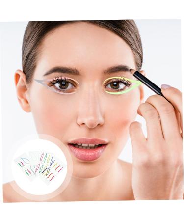 Healeved 28 Sets Paper Female Makeup Sticker Beauty Eyeliner Decal Beauty Supply - Buy Online on SooperMarket.com