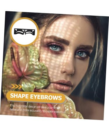 Didiseaon Eyebrow Design Eyebrow Card Eyebrow Makeup Stencil Eyebrow Diy Stencil Balance - Buy Online on SooperMarket.com