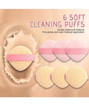 BS-MALL Face Clean Sponge - Gentle Makeup Removal Pads (Pack of 6) | International Shipping Available - Buy Online on SooperMarket.com