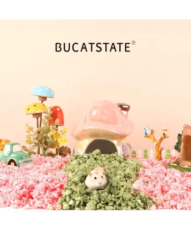 BUCATSTATE Hamster Paper Bedding 900g/2LBS - Dust-Free & Odor Control Litter for Small Pets & Birds - Buy Online on SooperMarket.com