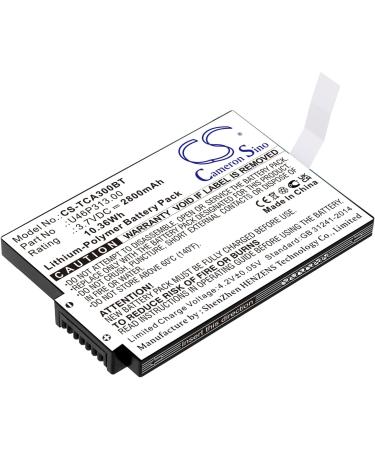 3.7V TCA300COM High-Performance Replacement Battery for Xfinity iControl - 2800mAh Capacity International Shipping Available - Buy Online on SooperMarket.com