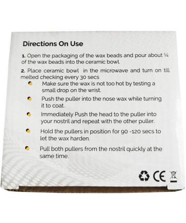 Nose Ear Hair Removal Wax Kit Painless & Easy Mens Nasal Waxing Strip Mens Ladie - Buy Online on SooperMarket.com