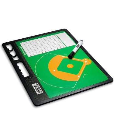 Murray Sporting Goods Premium Coaches Clipboard | Double-Sided Dry Erase Board - Ideal for Basketball, Baseball, Soccer, Football, Hockey | Marker Included - Buy Online on SooperMarket.com