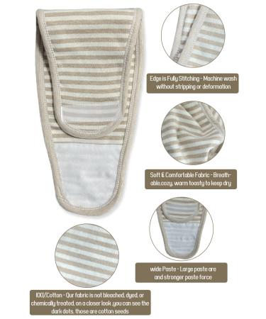 Topwon Umbilical Cord Cover for Newborn | 4 Pack Cotton Belly Button Band | Hernia Care & Navel Truss Wrap | Must-Have Baby Shower Gift - Buy Online on SooperMarket.com