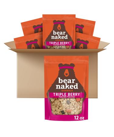 Bear Naked Fit Granola Triple Berry Kosher and Vegan 4.5lb Case (6 Count)