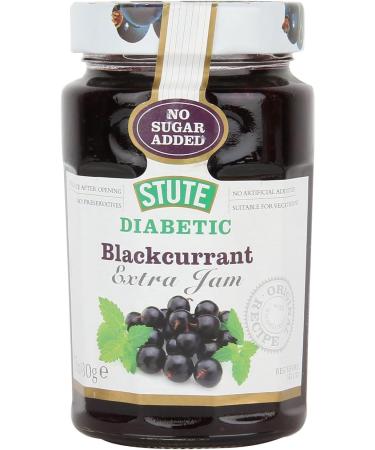 Stute Jam Selection - Handpick Your Favourite Flavours | Low Sugar High Taste | Apricot Blackcurrant Morello Cherry | Diabetic-Friendly Jams for Healthier Treat | 5 Pack - 430g Each - Buy Online on SooperMarket.com