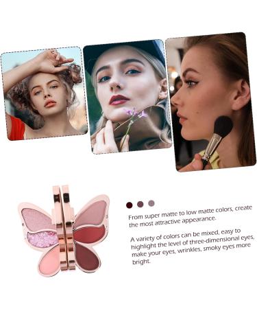 PLAFOPE 1pc Eyeshadow Palette Makeup Pallet Matte Eyeshadow Girl Eye Shadow Makeup Artist Must Haves Abs 1 count (Pack of 1) As Shown 4 - Buy Online on SooperMarket.com