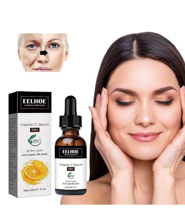 EELHOE Eternity Vitamin C Serum Set - Collagen Boost Anti Aging Treatment for Face with Hyaluronic Acid - Dark Spots Corrector - Buy Online on SooperMarket.com