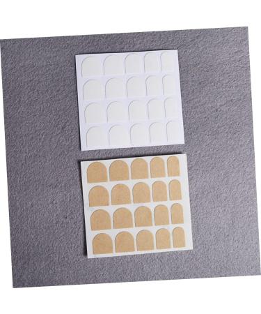 FRCOLOR 100 Sheets Removable Nail Sticker Gel False Nail Adhesive Stickers False Nail Glue Stickers Nail Tabs Manicure Nail Glue Sticker False Nail Tips White Jelly Fake Nail Patch Whitex2pcs 6.2X6.2cmx2pcs - Buy Online on SooperMarket.com